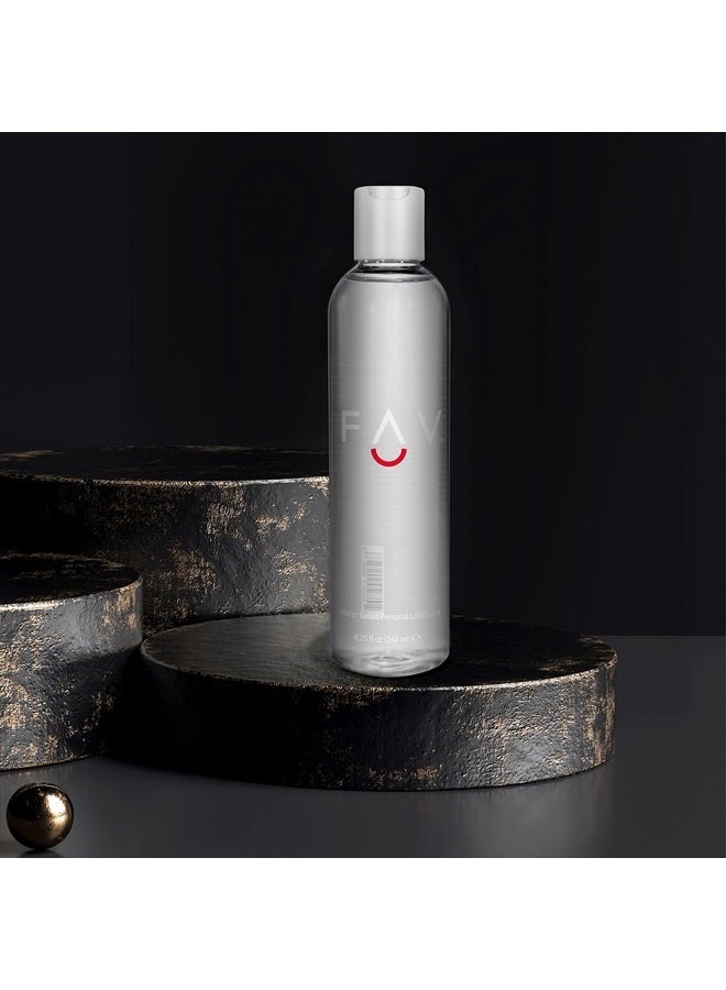 FAV Water Based Luxury Personal Lubricant, Natural Feeling Lube for Women Men and Couples, Toy Friendly, Condom Safe, 8.25 Fl Oz - Image 2