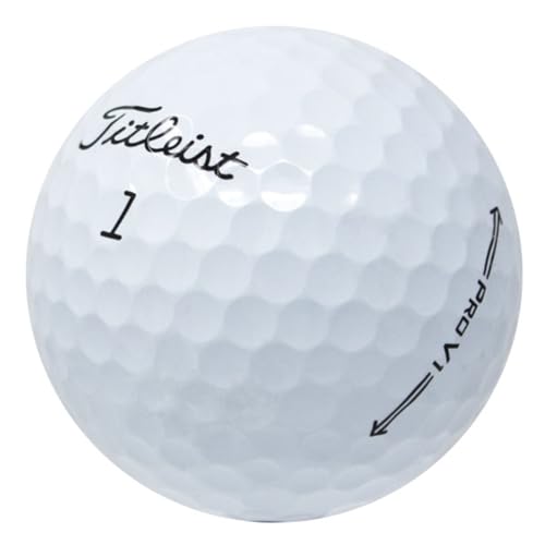 Titleist LostGolfBalls - 12 Titleist Pro V1 Golf Balls in Good Condition, 2021 Year Model, AAA Quality, Used & Recycled Used Golf Balls, Titleist ProV1, The #1 Ball in Golf, White - Image 1