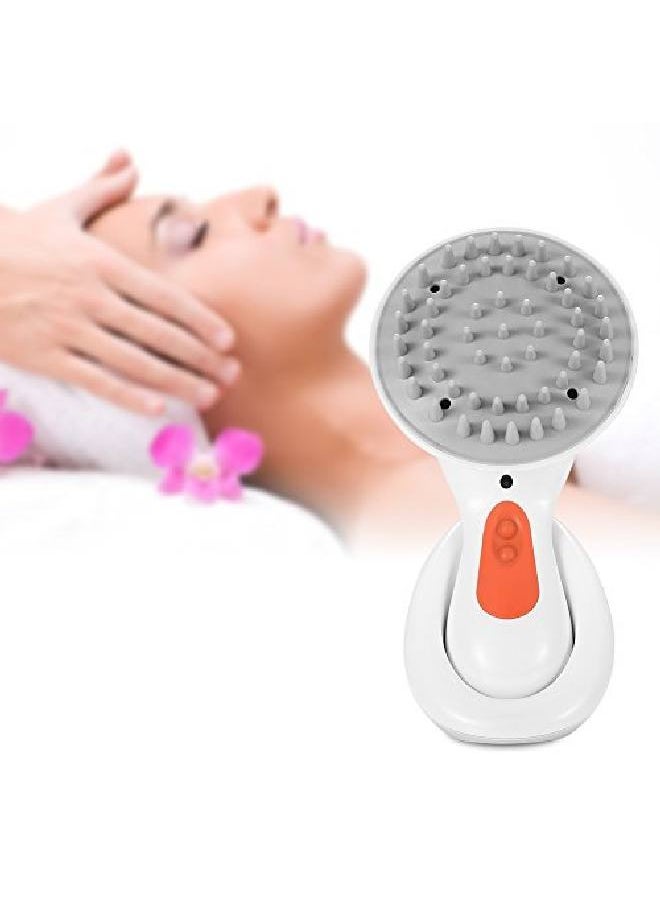 Brrnoo - Scalp Massager For Hair Growth Electric Head Massaging Brush Waterproof Vibration Hair Scalp Scrubber Stress Relieve Comb - Image 1