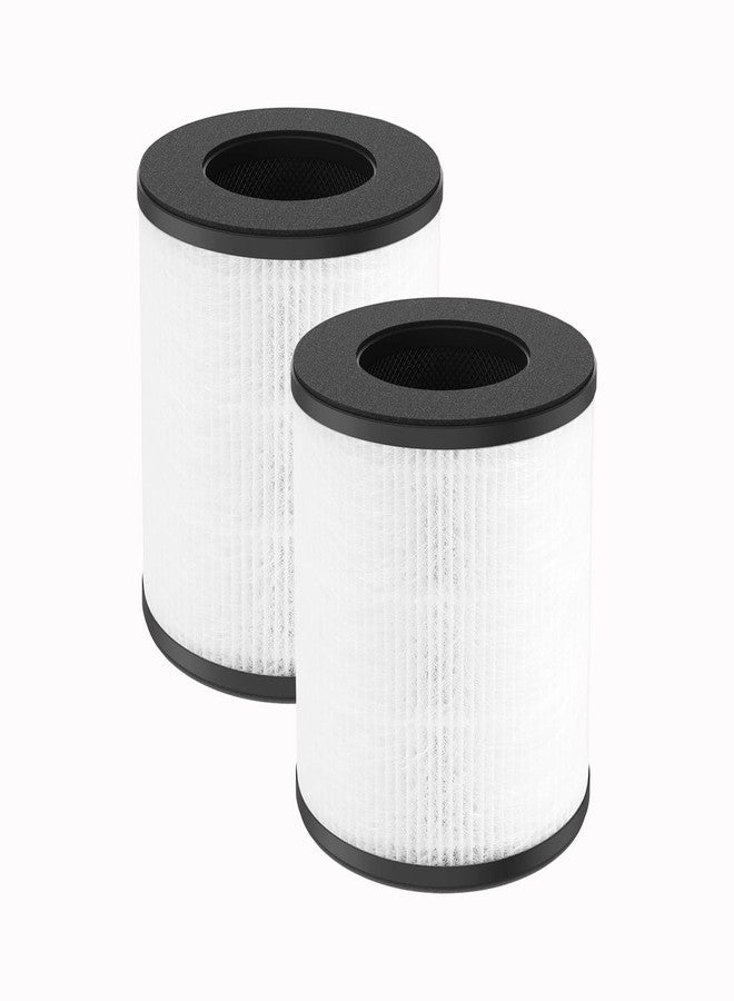 DAODEFUL CL-6070A Replacement Filter for Cool-Living CL-6070A, Tredy TD-1300, Beaba and Tenergy Renair TAP01 Air Purifier, H13 True HEPA with Activated Carbon and Pre-filter, 2 Pack - Image 1