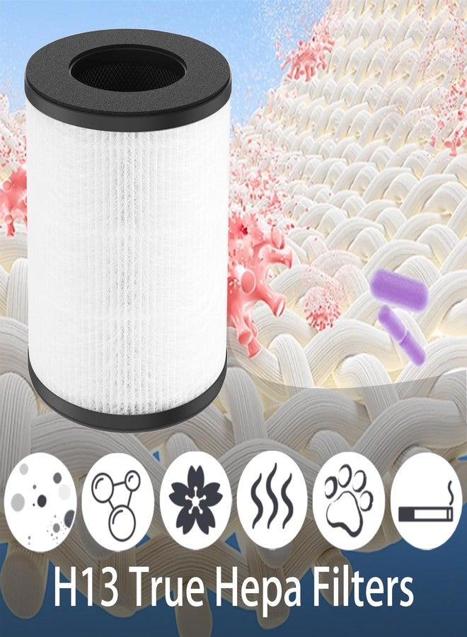 DAODEFUL CL-6070A Replacement Filter for Cool-Living CL-6070A, Tredy TD-1300, Beaba and Tenergy Renair TAP01 Air Purifier, H13 True HEPA with Activated Carbon and Pre-filter, 2 Pack - Image 4