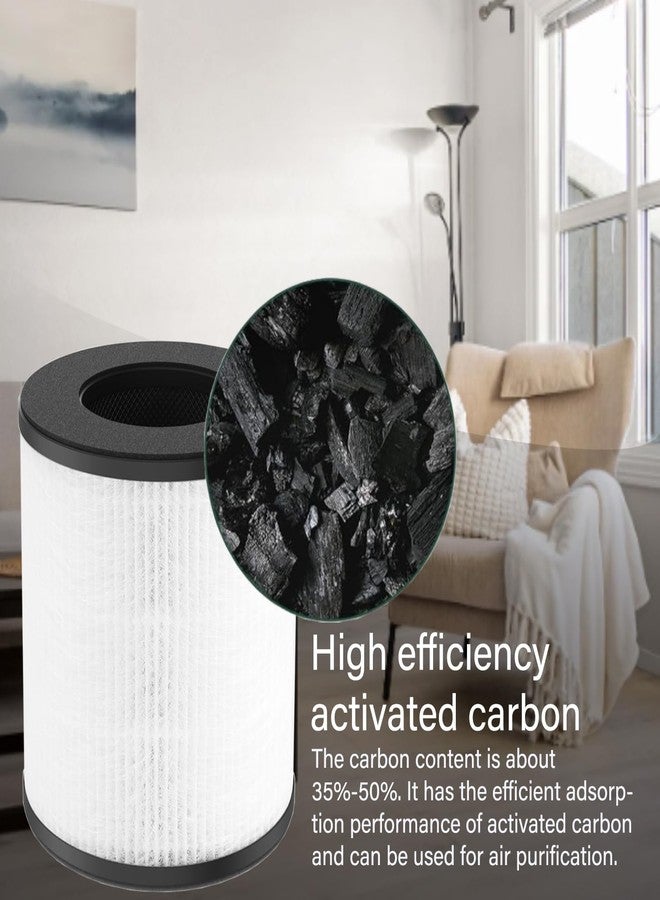 DAODEFUL CL-6070A Replacement Filter for Cool-Living CL-6070A, Tredy TD-1300, Beaba and Tenergy Renair TAP01 Air Purifier, H13 True HEPA with Activated Carbon and Pre-filter, 2 Pack - Image 5