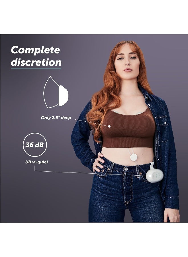 elvie مضخة حليب إليفي سترايد الطبية، المتحكم بها عبر التطبيق - Image 3