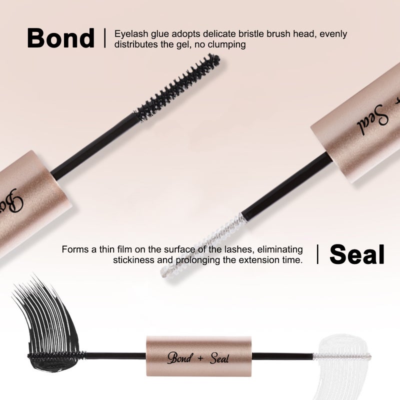 Double Head False Eyelash Glue Quick-drying Super-sticky Long-lasting Styling Eyelash Brush - Image 2