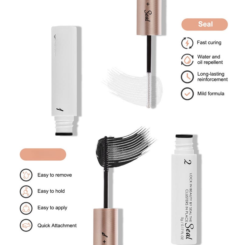 Double Head False Eyelash Glue Quick-drying Super-sticky Long-lasting Styling Eyelash Brush - Image 5