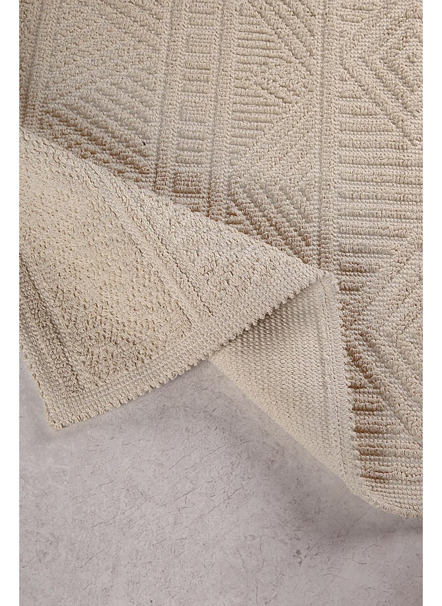 Marina Natural Cotton 2-Piece Bathroom Mat Set 60x100+50x60 Cm - Ecru - pzsku/ZFEF1704A102DD0269B95Z/45/_/1728062555/4c0af892-bd0f-4b29-bcc3-92e54cc368de