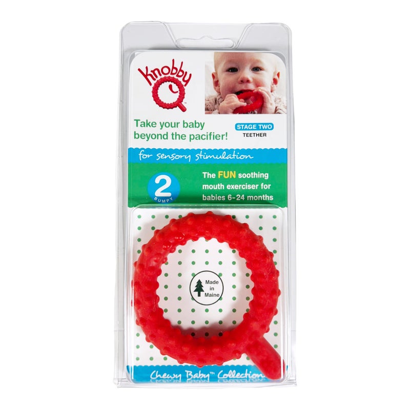 Chewy Tubes Knobby Q Chewy Tube Teether - Image 5