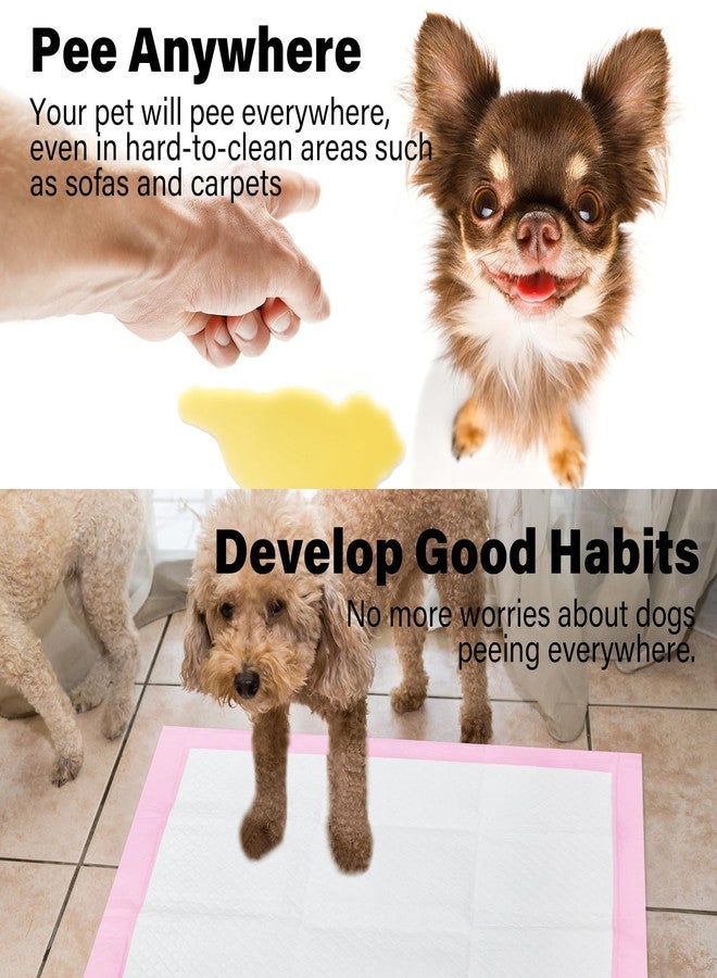 JONYEE Basics Dog and Puppy Pee Pads with 4-Layer Leak-Proof and Quick-Dry Design for Potty Training, 13” x 17” Ultra Absorbent Disposable Changing Pads for Small Pets -Pink(25 Count) - Image 5