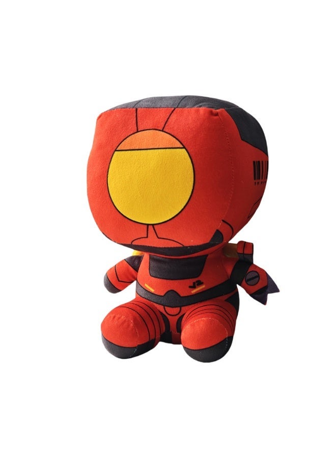 Ultrakill game peripheral warrior doll holiday gift cute robot plush toy gift for family and friends（height 25 CM） - Image 2