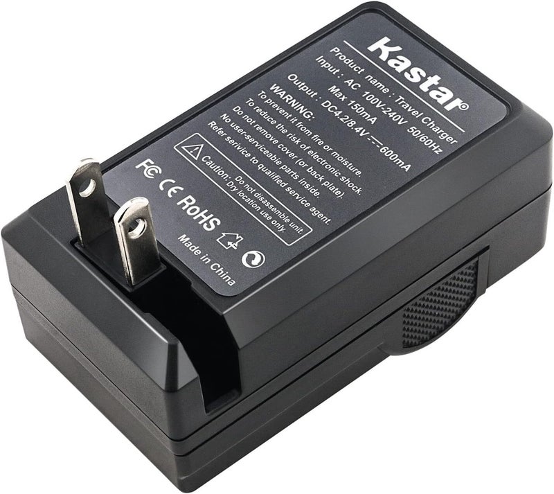 Kastar Kastar 1Pack CNP80 Battery and AC Wall Charger Replacement for Casio NP80 NP82 NP80 NP82 CNP80 CNP82 Battery Casio BC80L BC81L BC80L BC81L Charger  - Image 4