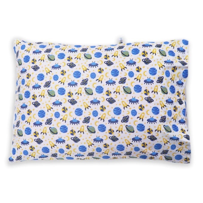 TODDLER PILLOW WITH 100 COTTON REMOVABLE COVER 20 X 15 INCHES CHILDREN PILLOWS BABY PILLOWS SATELLITE