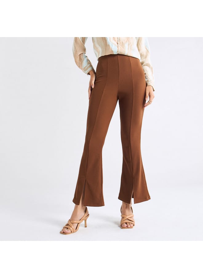 Splash FAV Textured Flared Leg Treggings  - Image 1