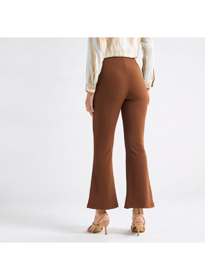 Splash FAV Textured Flared Leg Treggings  - Image 3