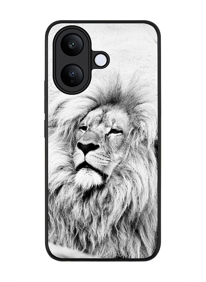Stylizedd For vivo V60 Lite 5G / V60 Lite 4G Case,Slim fit Camera Protection, Shockproof Thin Phone cover  - Wise Lion - Image 1