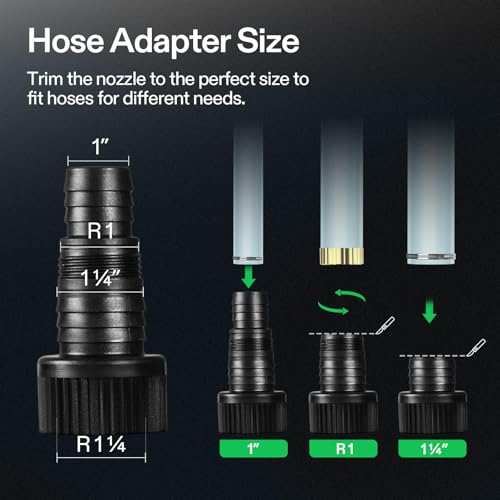 VIVOSUN 2700 GPH Submersible Water Pump, 120W Pond Pump, Ultra Quiet Aquarium Pump with 15FT. Lift Height for Pond Waterfall, Fish Tank, Statuary, or Hydroponics - Image 3