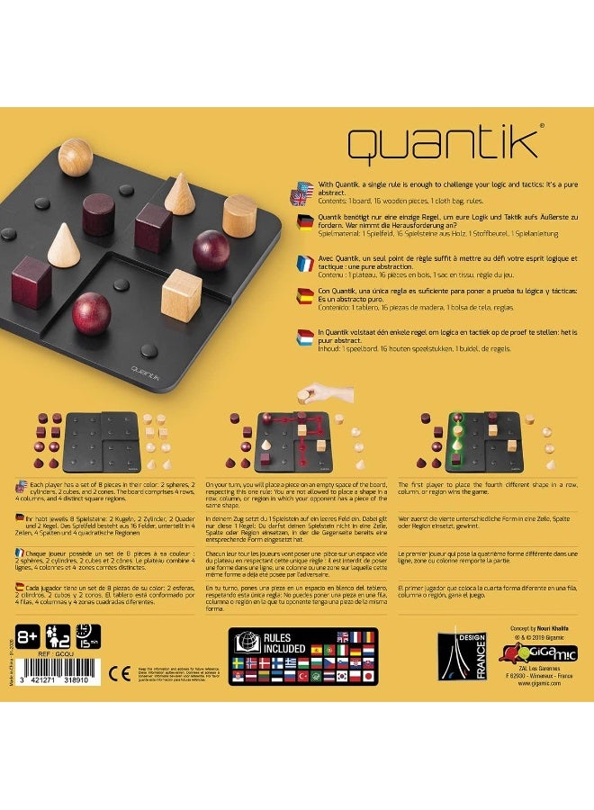 Gigamic Quan-tik Board Game - Image 3