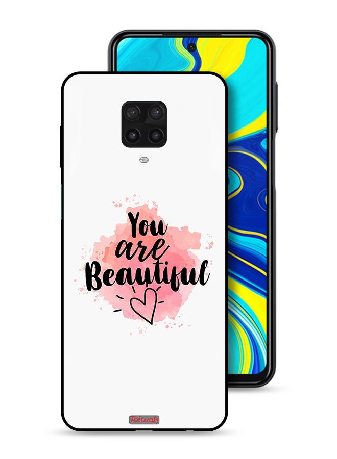 Tolwak Xiaomi Redmi Note 9 Pro Protective Case Cover You Are Beautiful - Image 1