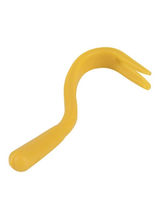 NIBEMINENT 2-Piece Flea Remover Hook Yellow 5.2x3x0.6cm - Image 2