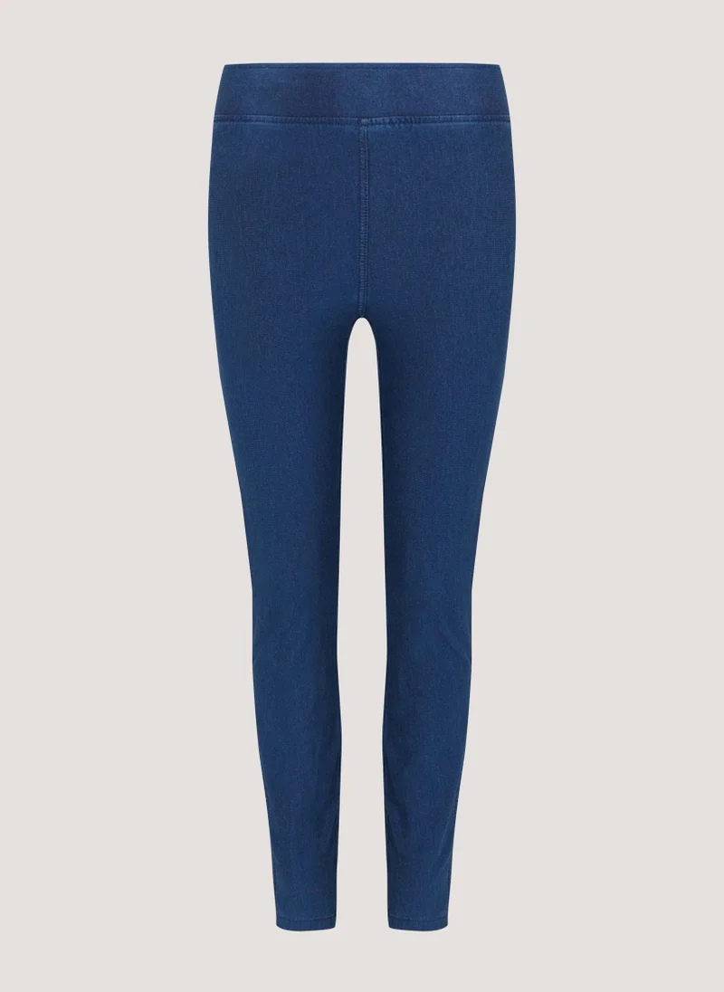 ماتلان Blue Denim Look Ankle Length Leggings