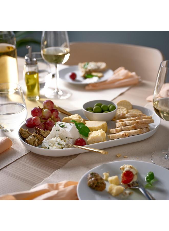 erorex Serving Plate, White, 36X20 Cm - Image 2