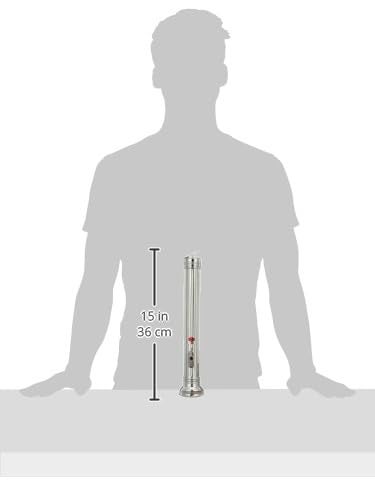 Eveready Jeevansathi DL65, Premium & Durable Brass Body, 3W Retro Emergency LED Torch, 3.5 Km Intense White Light, Free 4 D Size Batteries Packed Inside - Image 3