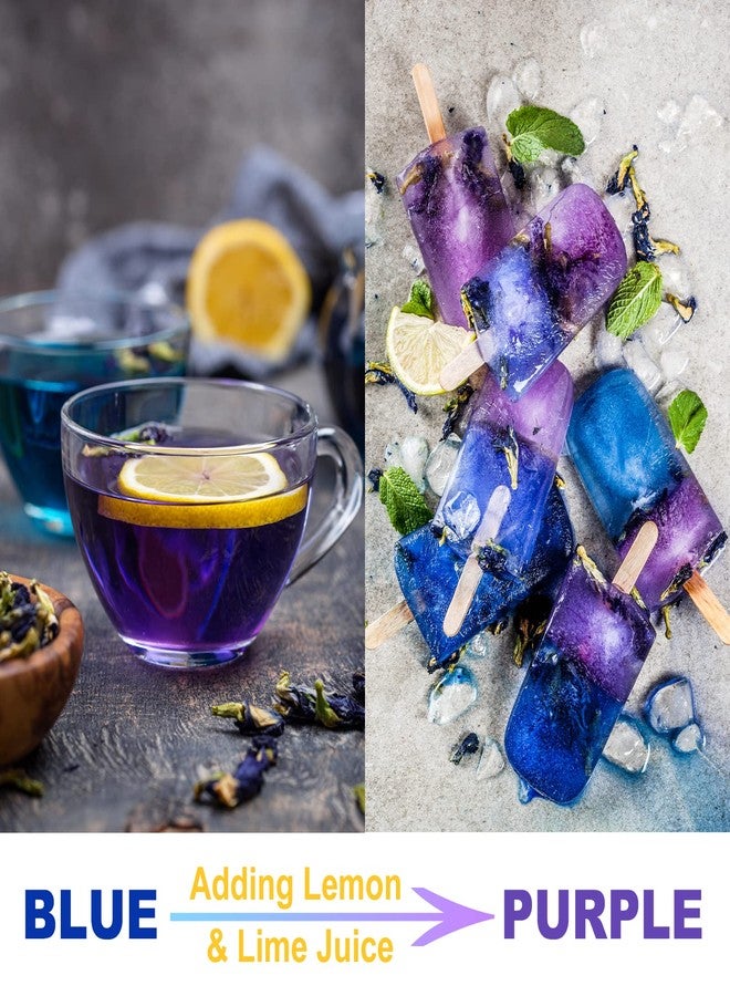 FullChea - Butterfly Pea Flower Tea Bags, 30 Teabags, 1.3g/bag - Premium Dried Butterfly Pea, Cultivated From Thailand - Non-GMO - Caffeine-free - Rich In Antioxidants & Support Eye Health - Image 3