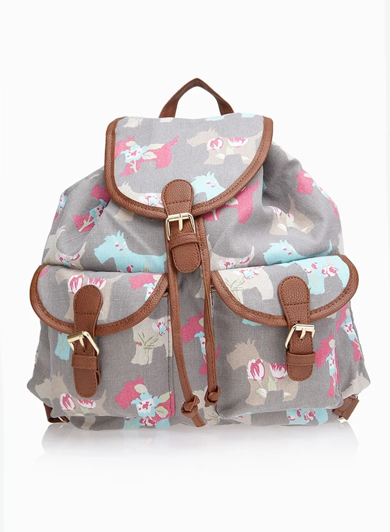 Ginger Pony Print Backpack