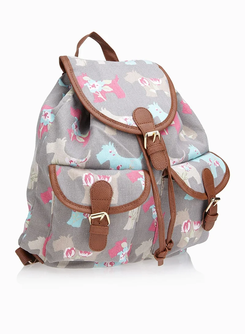 Ginger Pony Print Backpack