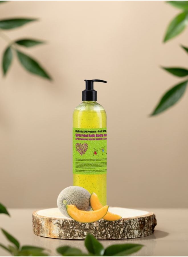 Soap&Friends 2-in-1 Kids Shampoo and Shower Gel | 500 ml Ripe Melon Fruit Scent with Nourishing Jojoba Oil for Gentle Cleansing and Moisturizing | Soap&Friends  - Image 5