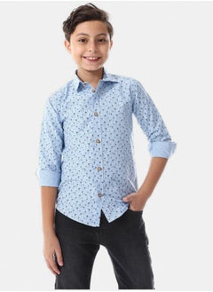 Andora Palm Tree Pattern Boys Shirt  - Image 4