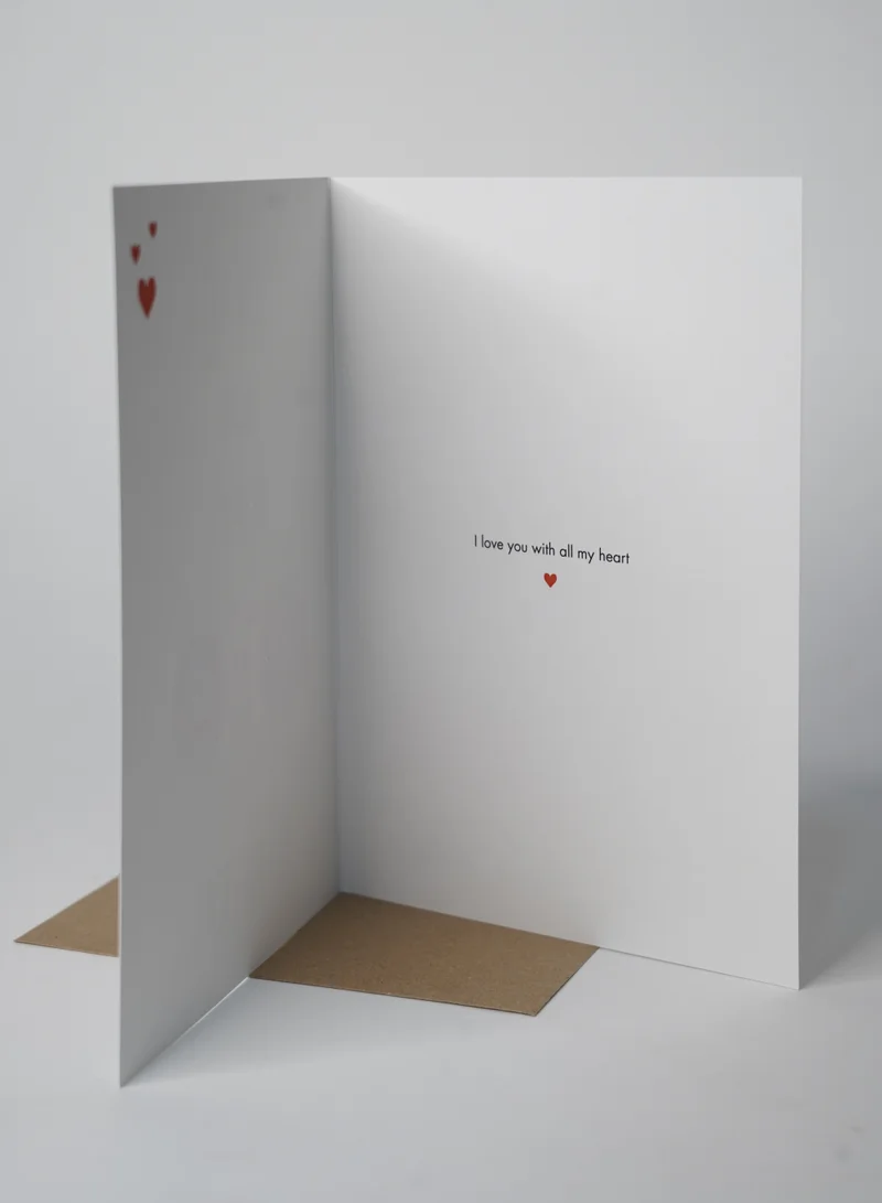 Share the Love I Love You From My Head, ToMaToes - UV Greeting Card