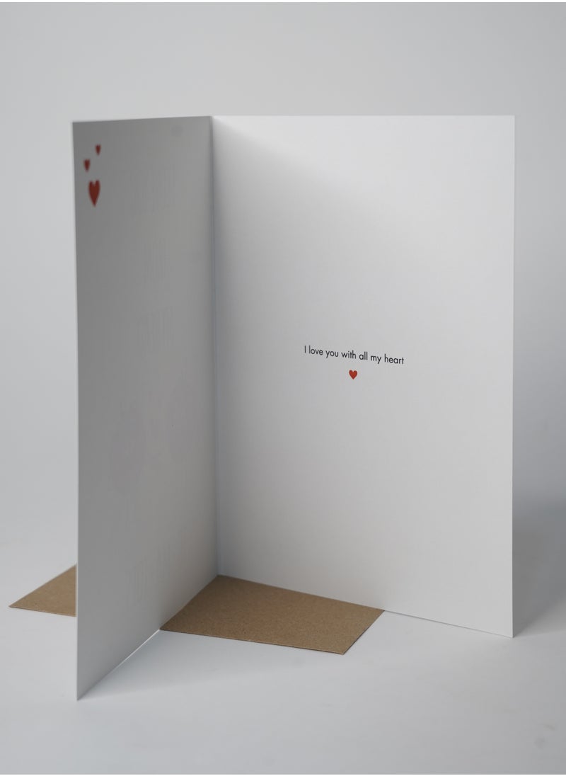 Share the Love I Love You From My Head, ToMaToes - UV Greeting Card  - Image 3