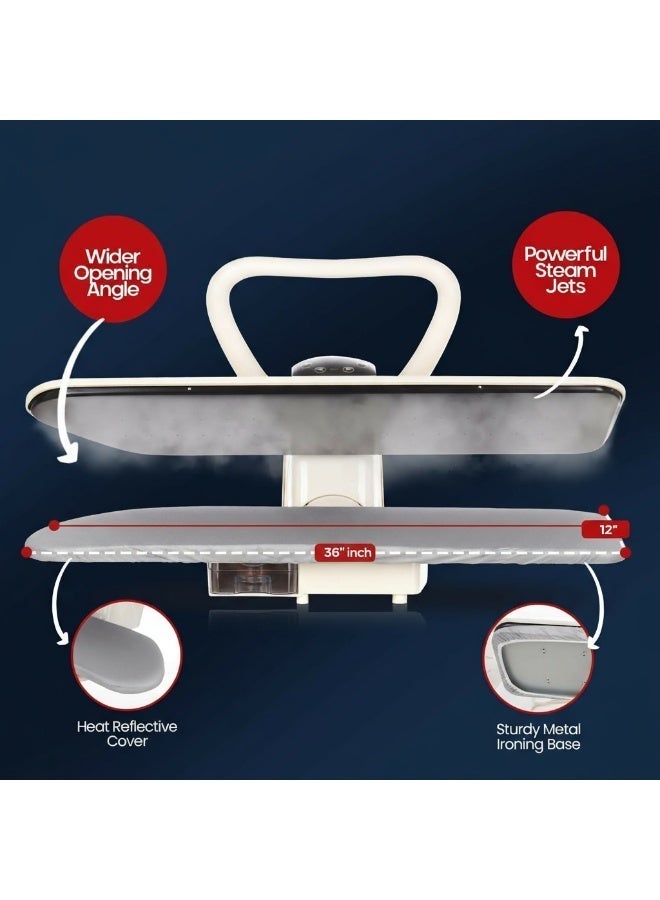 General Tech 36 Inch 90cm 2200 Watt Press Steam Ironing, Adjustable Height, Heavy Duty, Portable - Image 5