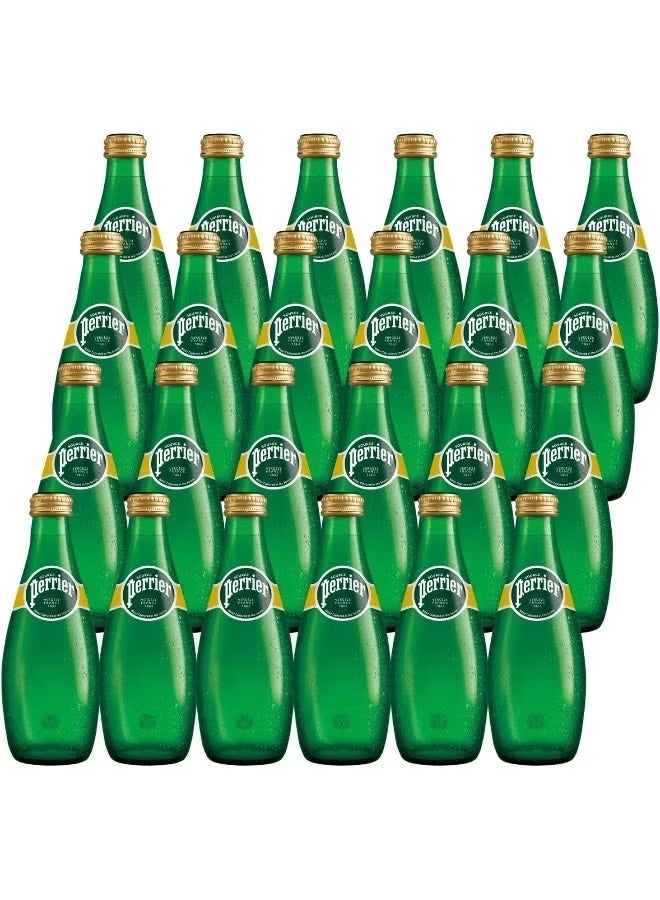 Perrier Glass Bottle Natural Sparkling Water - 200ml (Pack of 24) - Image 1