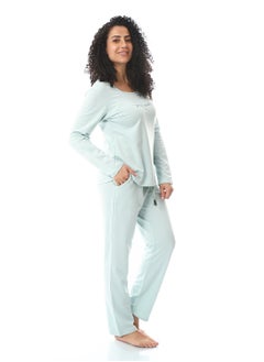 REDCOTTON Soft Cotton Women's Activewear Set -mint  - Image 2