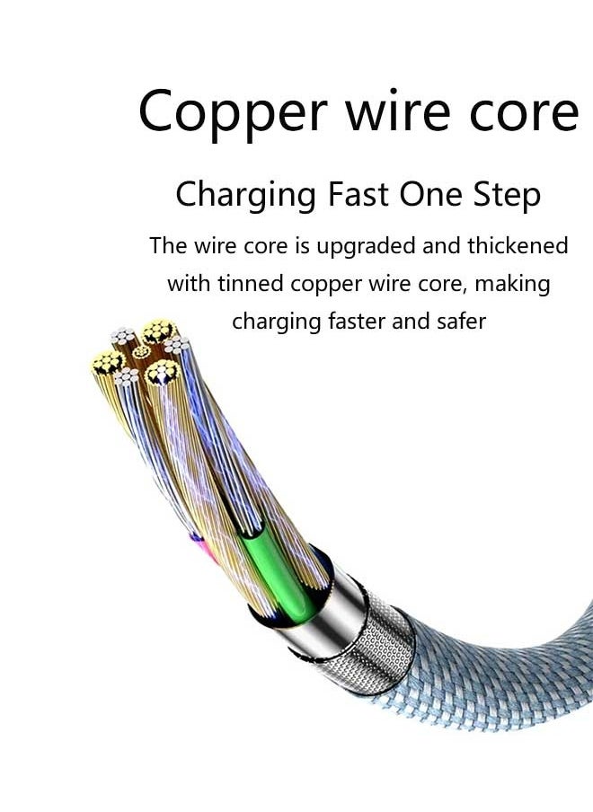 Ocean - 60 W PD Fast Charging Data Cable, Type-C To Type-C, Suitable for Apple iPhone 16/Plus/Pro/Pro Max, iPhone 15 Full Series, MacBook, iPad Pro/Air, and More, 1M Long (Pink/White) - Image 1
