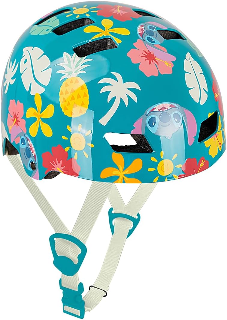 Spartan Stitch MultiSport Helmet for Kids Ages 5–9 | Small Size 51–54cm | Disney-Themed Bike, Skate & Scooter Safety Gear | Lightweight Shell with Air Vents & Adjustable Fit | SP-9143 - Image 1