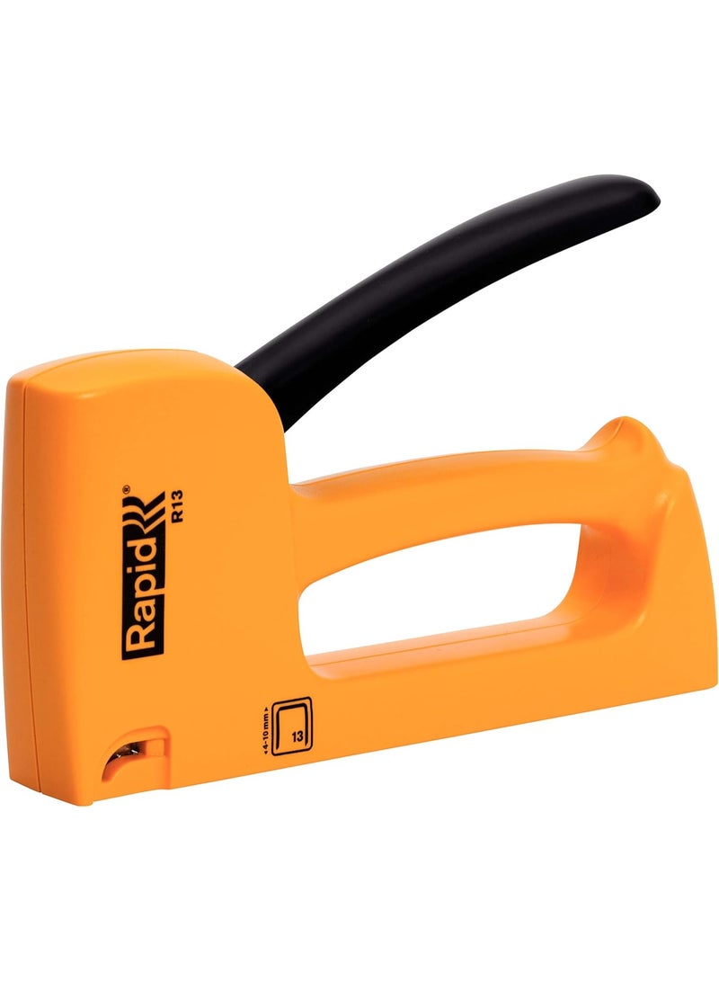 Rapid R13 Light Duty Staple Gun – Manual Upholstery Stapler for No.13 Fine Wire Staples 4–10mm, Ergonomic Swedish Design - Image 1