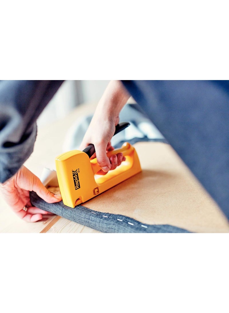 Rapid R13 Light Duty Staple Gun – Manual Upholstery Stapler for No.13 Fine Wire Staples 4–10mm, Ergonomic Swedish Design - Image 3