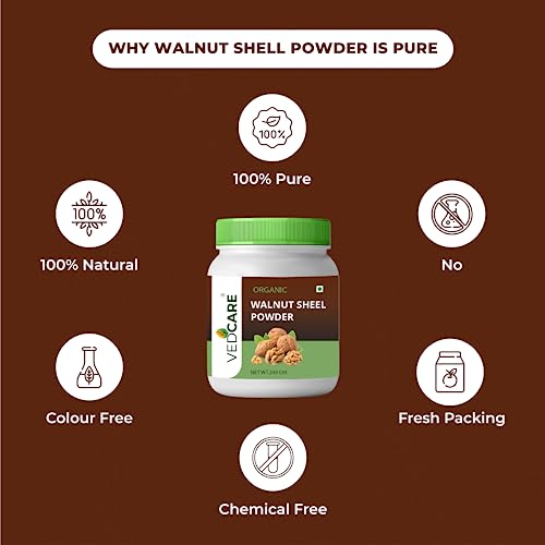 Vedcare Walnut Shell Powder 200gm - Image 5