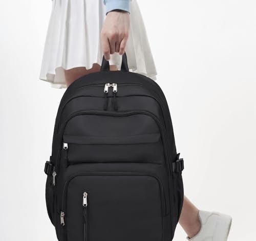 JIANYA Laptop Backpack for College Women Travel Backpack Big Student School Bag Water Resistant Fits 156 Notebook - Image 3