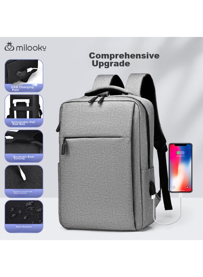 Milooky Laptop Backpack For Men And Women, Business Large Capacity Travel Backpack For Notebooks And Gaming Laptops, 15.6/16 Inch - Image 1