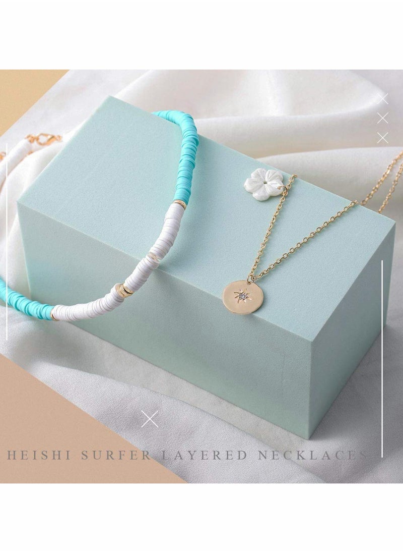 Excefore - White Layered Necklace - Image 1