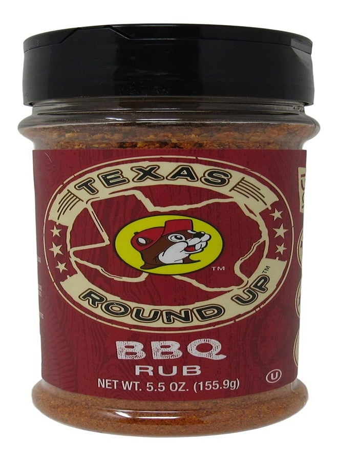 Buc-ee's توابل باكسيز تكساس راوند أب للشواء، خالية من الغلوتين، زجاجة واحدة سعة 5.5 أونصة - Image 1