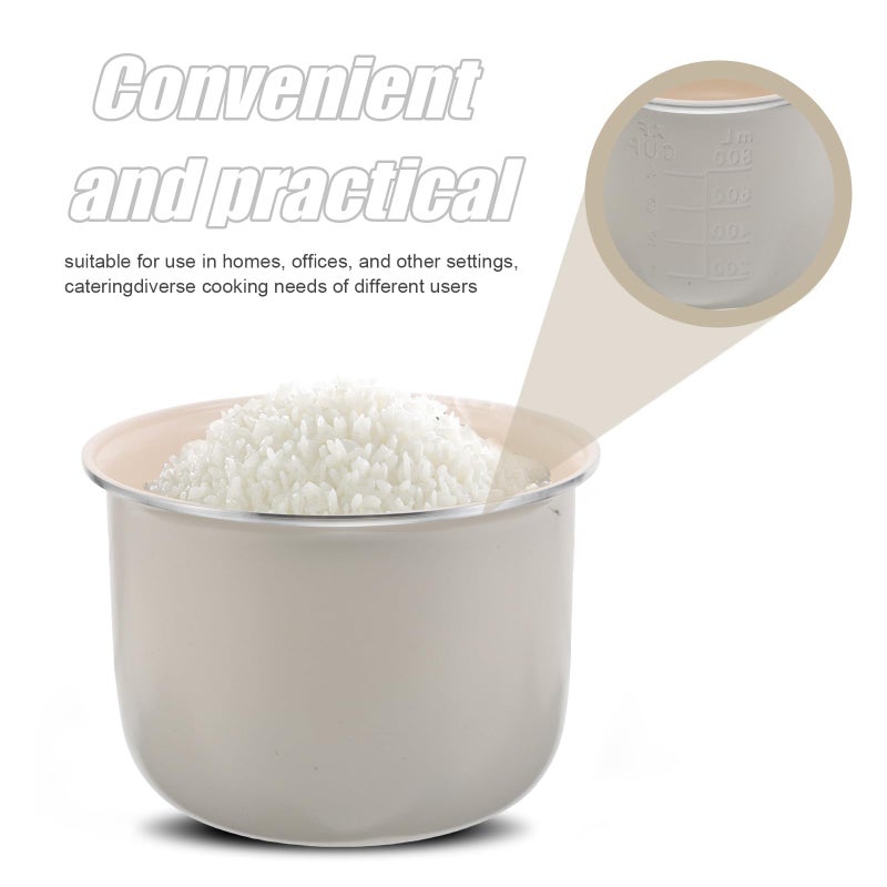 Ceramic Glaze Inner Pot 1 2L Replacement For Rice And Pressure Cooker White - Image 4