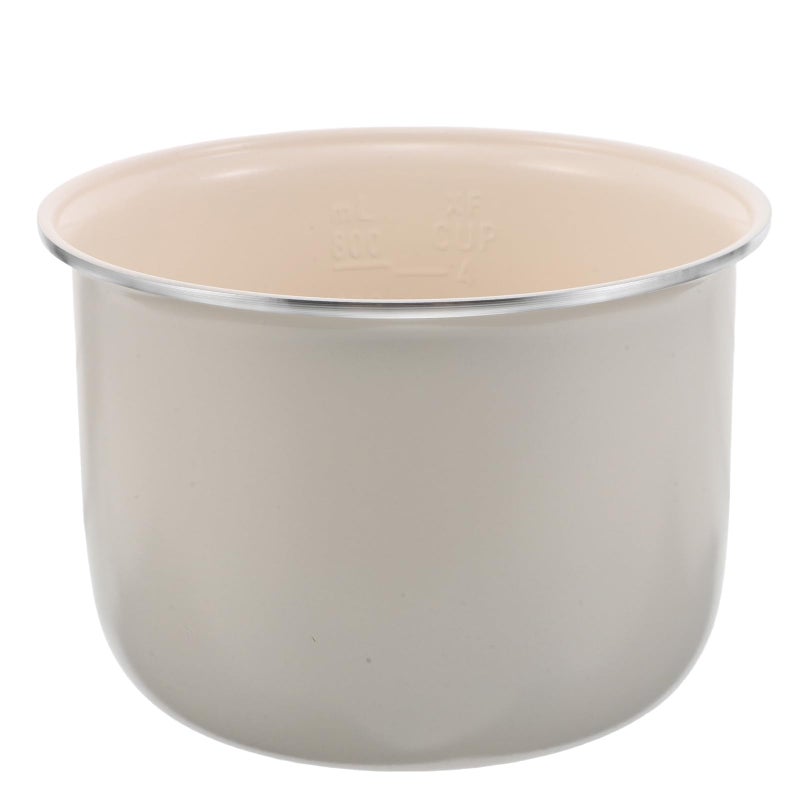 Ceramic Glaze Inner Pot 1 2L Replacement For Rice And Pressure Cooker White - Image 2
