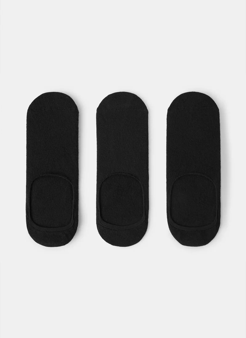 3-Pack Of Invisible Socks