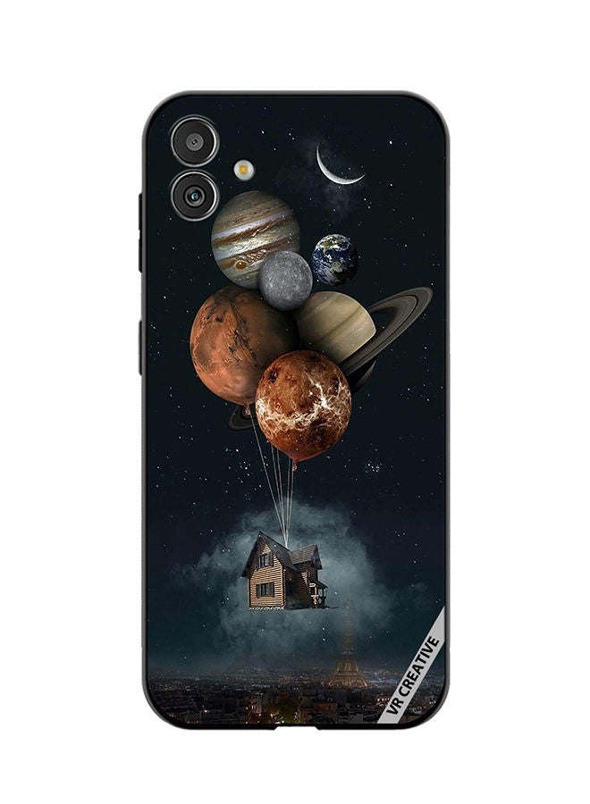VR CREATIVE Protective Case Cover For Samsung Galaxy M13 5G Galaxy Design Multicolour - Image 1