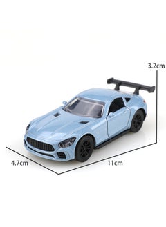 Bag 1:38 Retro Classic Classic Car Pickup Alloy Car Model Simulation Children's Toy Car Cross-border-Color:(bubble Bag) 1:38 Ben Gt Light Blue