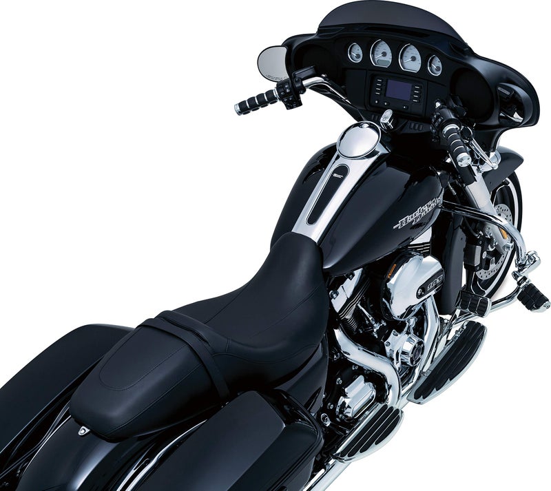 Kuryakyn 7906 Motorcycle Foot Controls: ISO Passenger Boards for 1986-2019 Harley-Davidson Motorcycles, Chrome, 1 Pair - Image 4